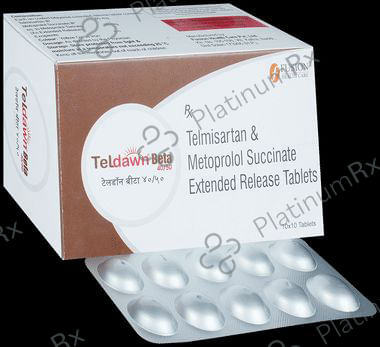 Teldawn Beta 50/40mg Tablet 10s