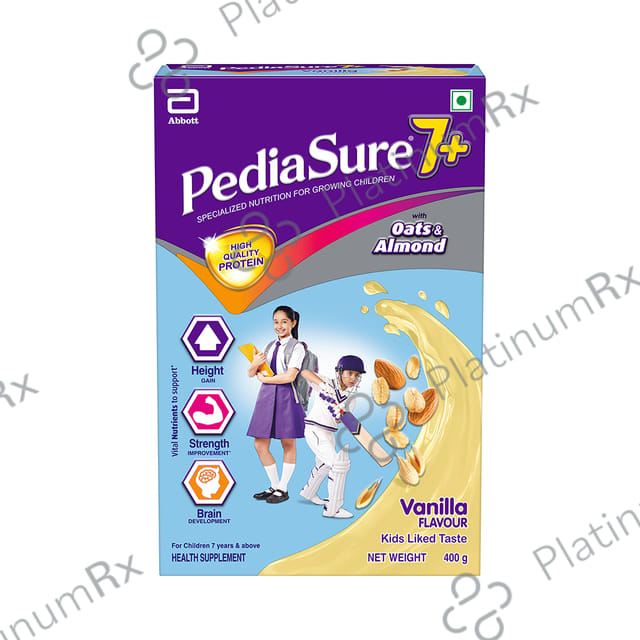 PediaSure Powder for Growing Children Vanilla with Oats & Almond 400 gm