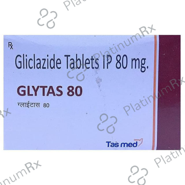 Glytas 80mg Tablet 15s