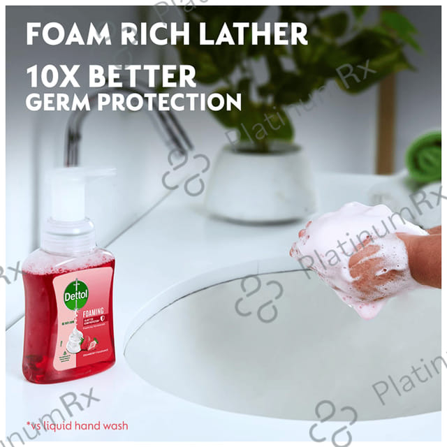 Dettol Strawberry Fragrance Foaming Handwash 250ml