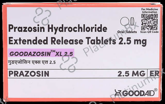 Goodazosin XL 2.5 Tablet