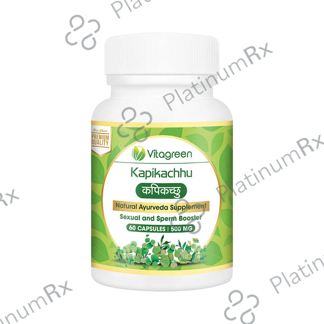 Vitagreen Kapikachhu 500mg Capsule