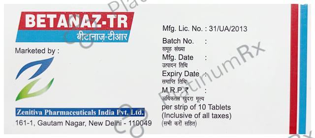 Betanaz TR 40mg Tablet 10s