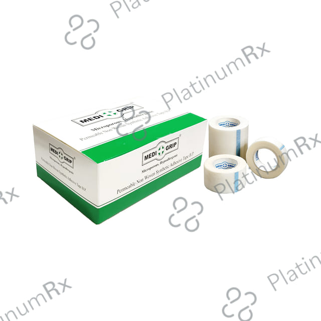 Medigrip Non Woven Paper Tape White 1.25 cm x 5 m