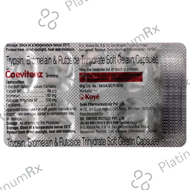New Coevitenz Capsule 10s