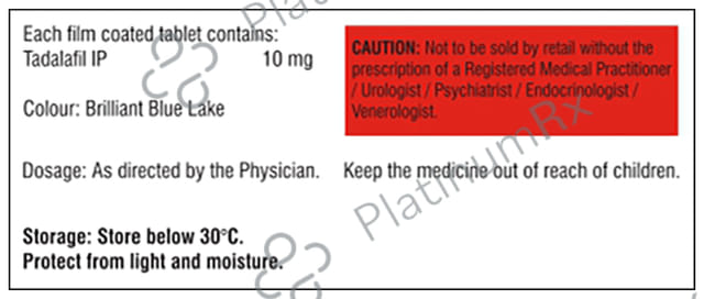 Tedup 10mg Tablet 10s