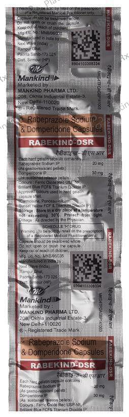 Rabekind DSR 30/20mg Capsule SR 10s