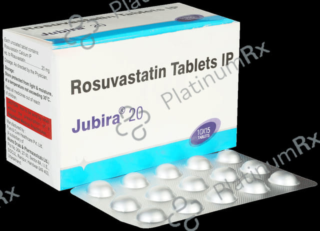 Jubira 20mg Tablet 15s