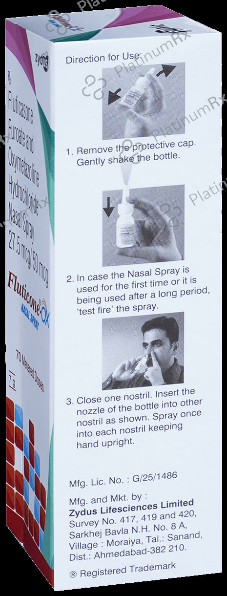 Fluticone OX Nasal Spray 7gm
