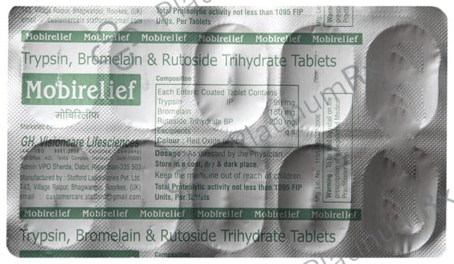 Mobirelief Tablet 10s