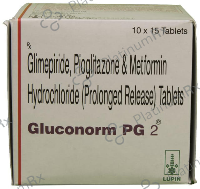 Gluconorm PG 2/500/15mg Tablet PR 15s