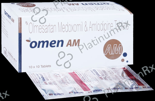 Omen AM 5/20mg Tablet 10s
