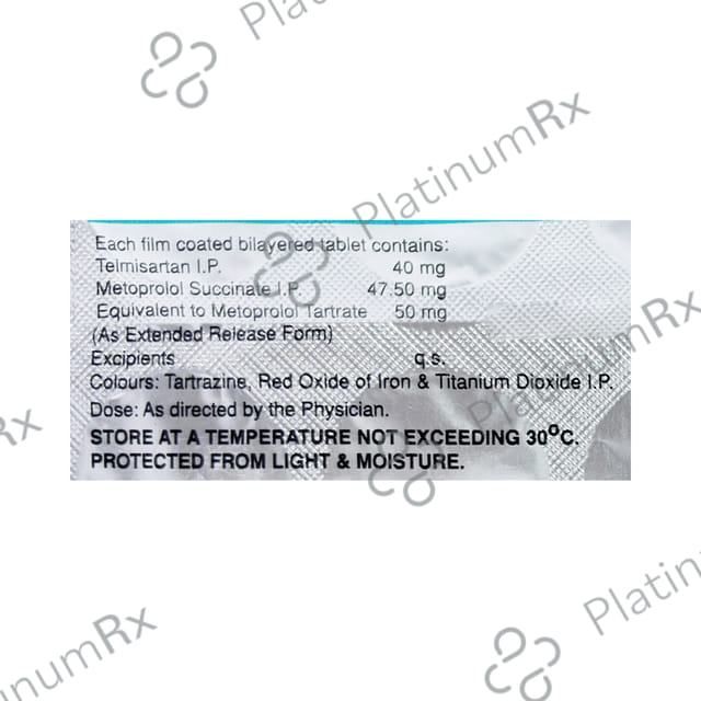 Metocard T 50/40mg Tablet 15s