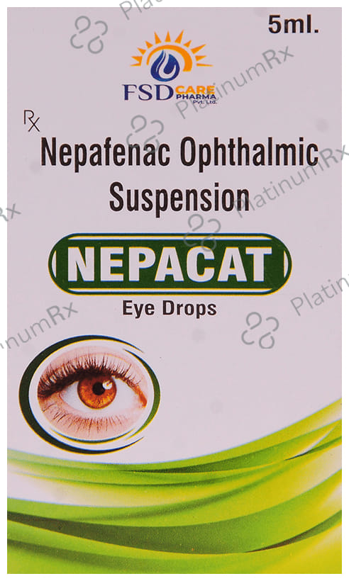 Nepacat 0.1% Eye Drop 5ml