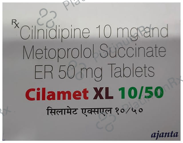 Cilamet XL 10/50mg Tablet ER 20s