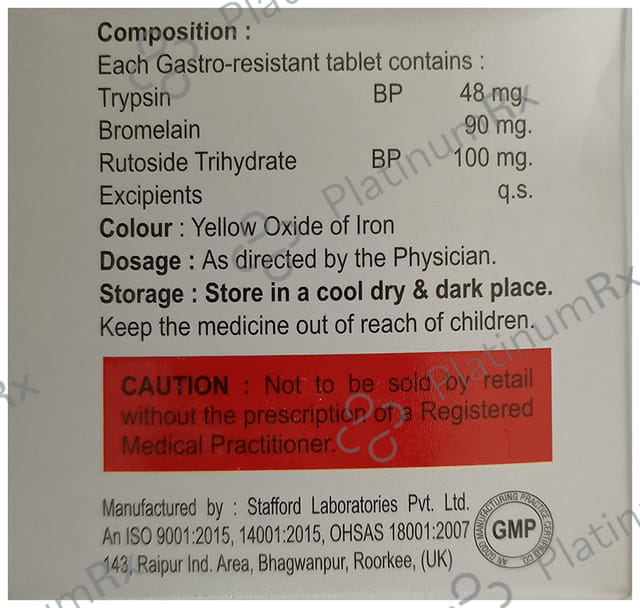 Enzrid 90mg/48mg/100mg Tablet