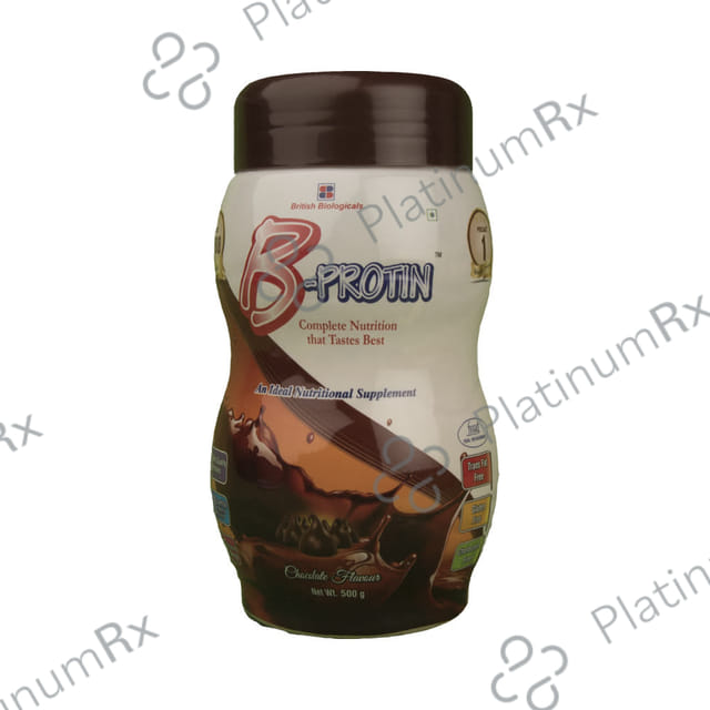B Protin Chocolate Flavour Powder 500gm