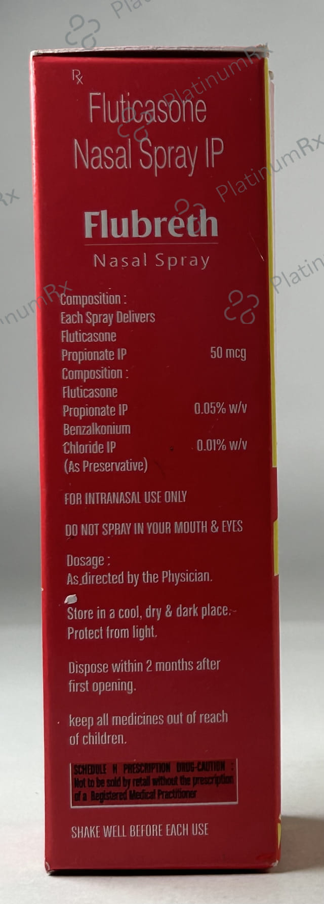 Flubreth 100MD Nasal Spray 10ml
