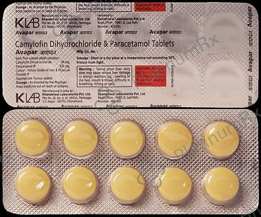 Avapar 100mg Tablet 10s