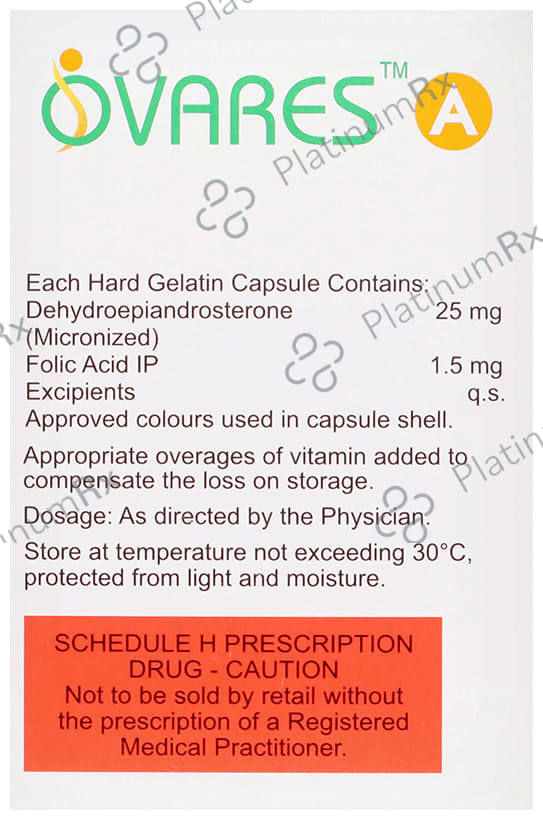 Ovares A Capsule 15s