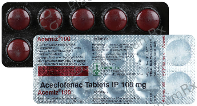 Acemiz 100mg Tablet 10s