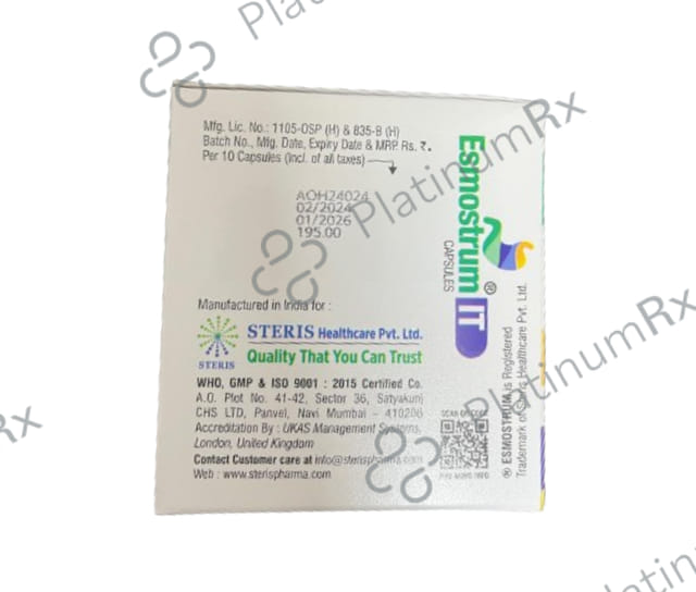 Esmostrum IT 40/150mg Capsule SR 10s