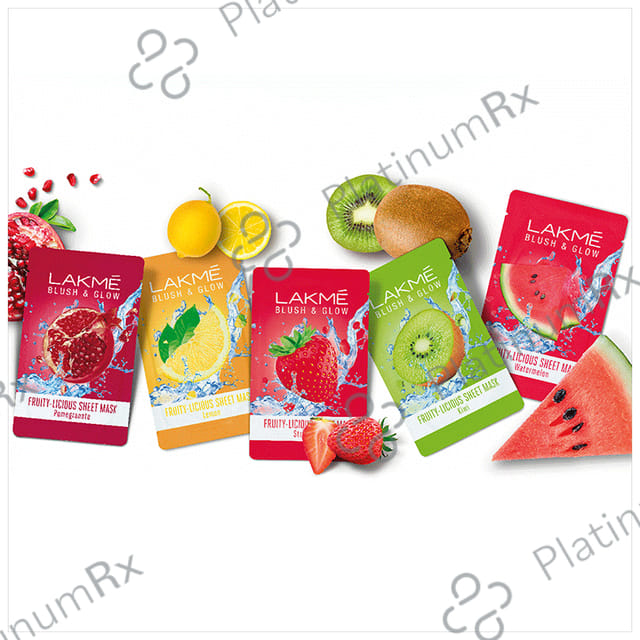 Lakme Blush & Glow Sheet Mask Strawberry Blast