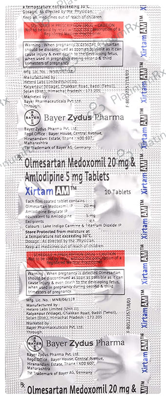 Xirtam AM Tablet