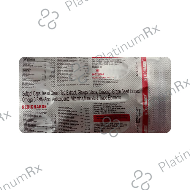 Nexicharge Softgel Capsule 10s