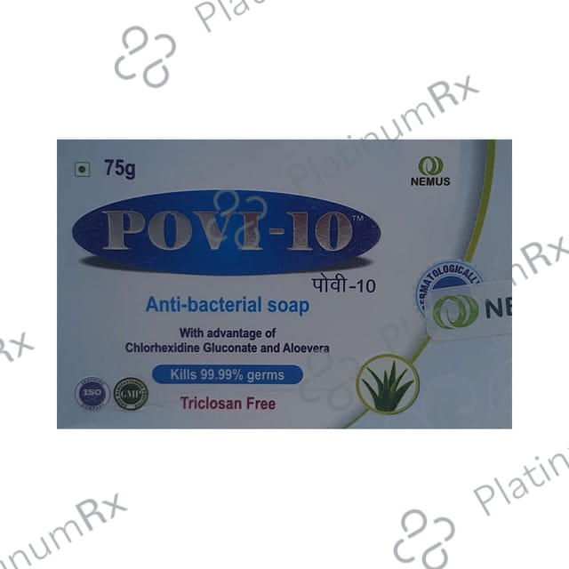 Povi 10 Anti Bacterial Soap 75gm
