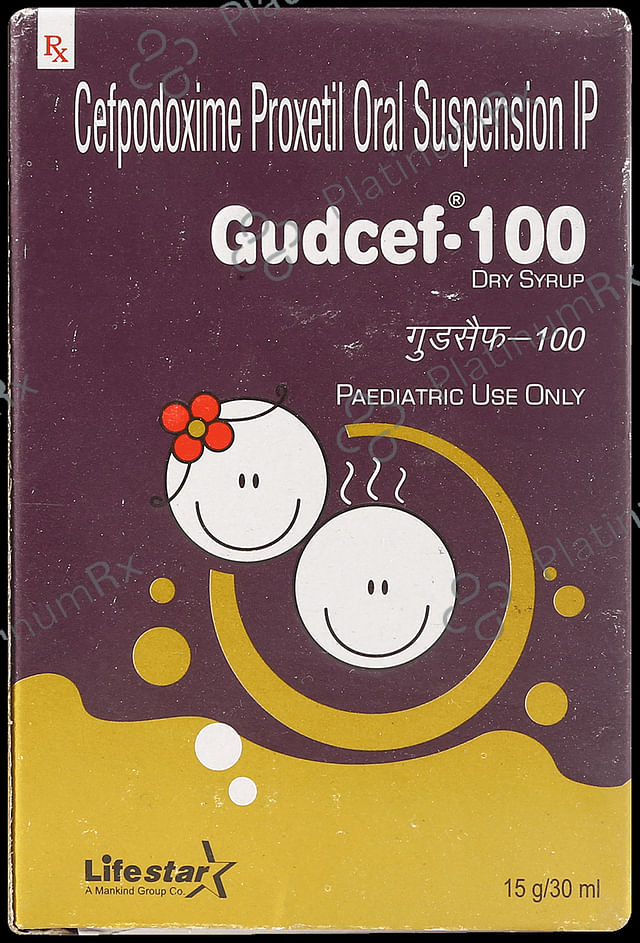 Gudcef 100mg Syrup 30ml