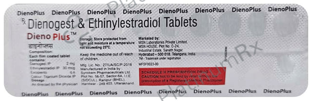 Dienoplus 2/30mg Tablet 21s