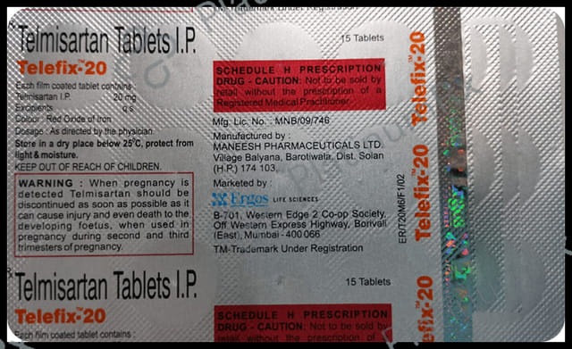 Telefix 20 Tablet 15 Tablet