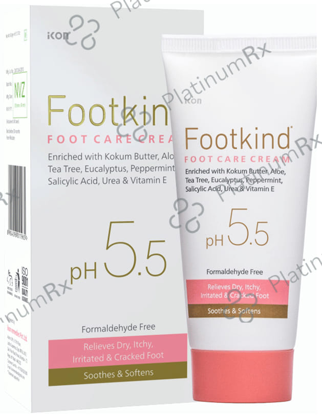 Footkind pH Balanced Foot Care Cream (60gm Each) 2 Tube