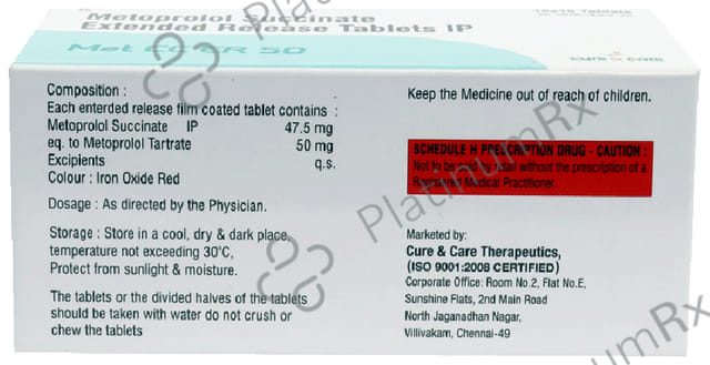 Met CC 50mg Tablet
