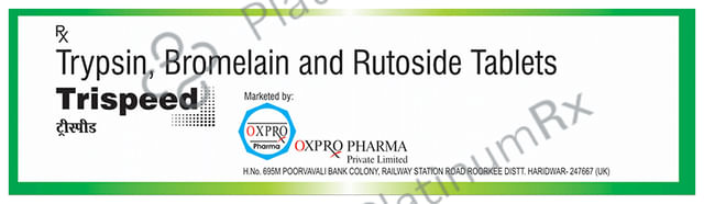 Trispeed 90/100/48mg Tablet 10s