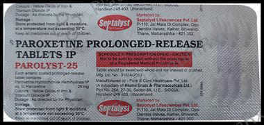 Parolyst 25 Tablet PR