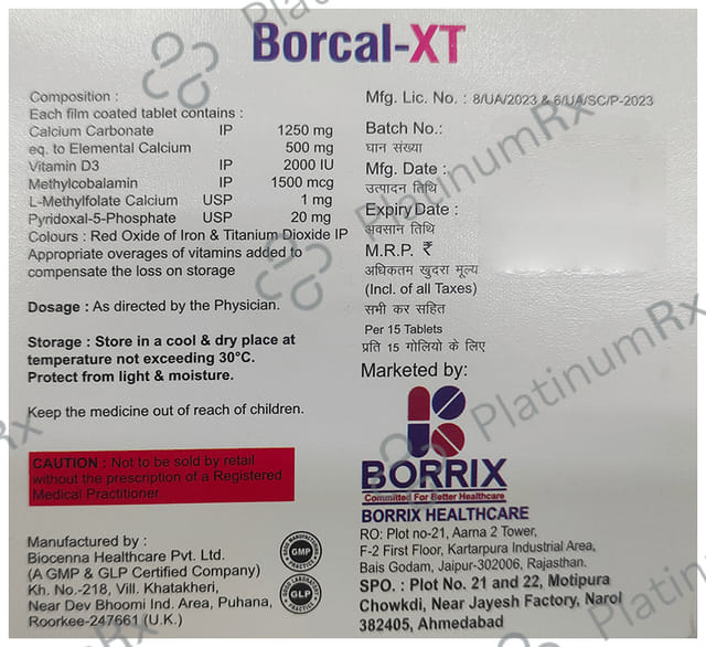 Borcal-XT Tablet