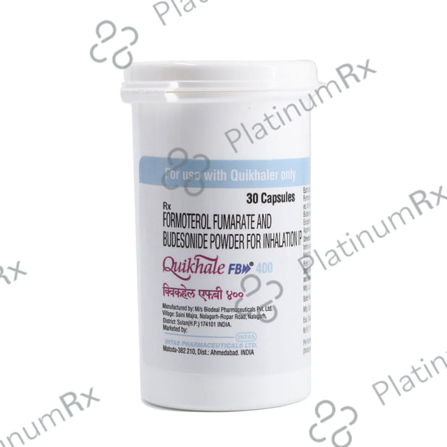 Quikhale FB 6/400mcg Rotacap 40s
