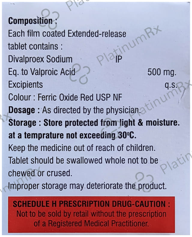 Divalor OD 500mg Tablet 10s