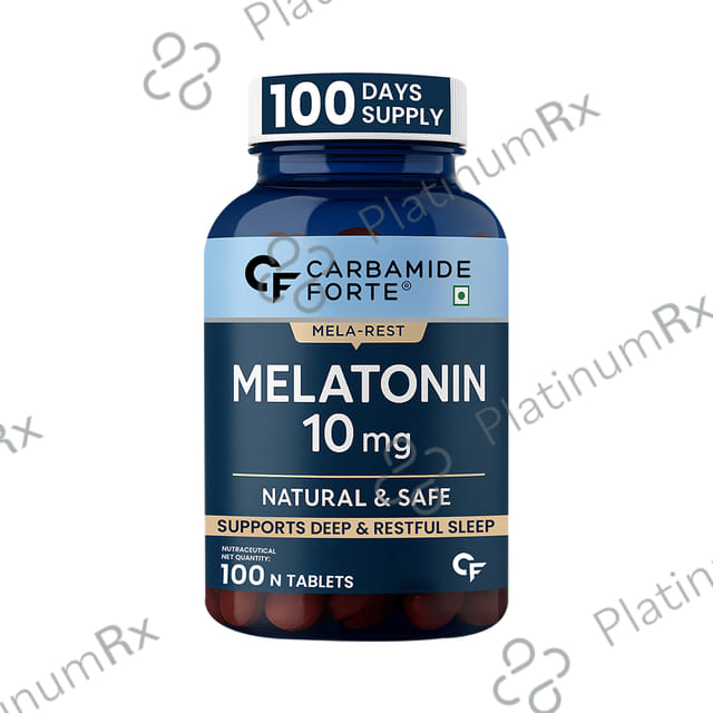 Carbamide Forte Melatonin 10mg Sleep Supplement Vegetarian Tablet