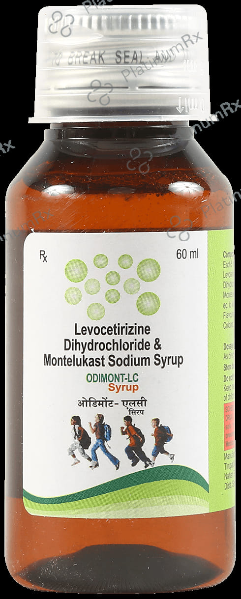 Odimont LC 2.5/4mg Syrup 60ml