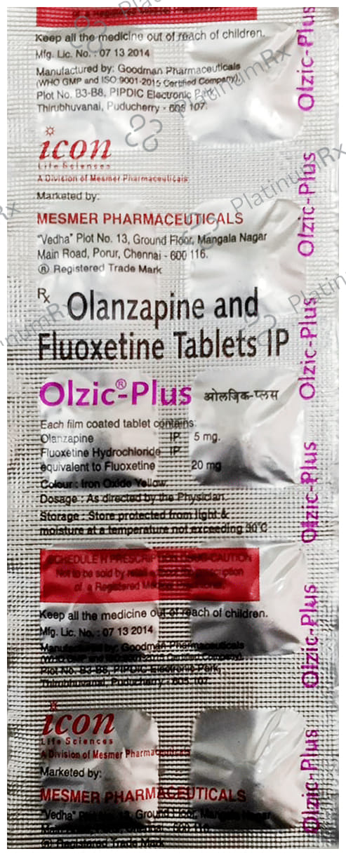 Olzic Plus 20/5mg Tablet 10s