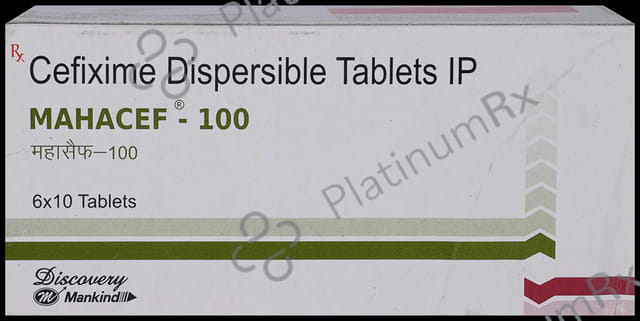 Mahacef 100mg Tablet 10s