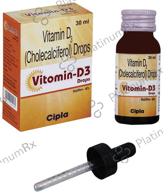 Vitomin D3 400IU Drop 30ml