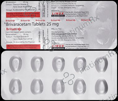 Britam 25mg Tablet 10s