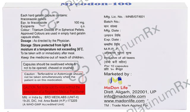 Mycodon 100 Capsule