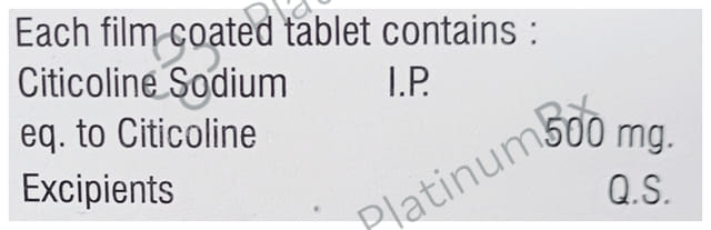 Citinig 500mg Tablet 10s