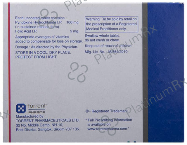 B Long F 100/5mg Tablet SR 30s