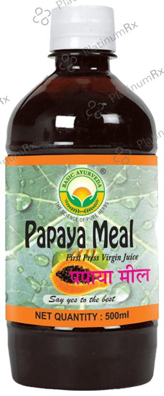 Basic Ayurveda Papaya Meal First Press Virgin Juice
